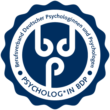 Psychologe Patric Pförtner ist ein eingetragenes Voll-Mitglied im BDP ( Berufsverband für Psychologinnen und Psychologen)