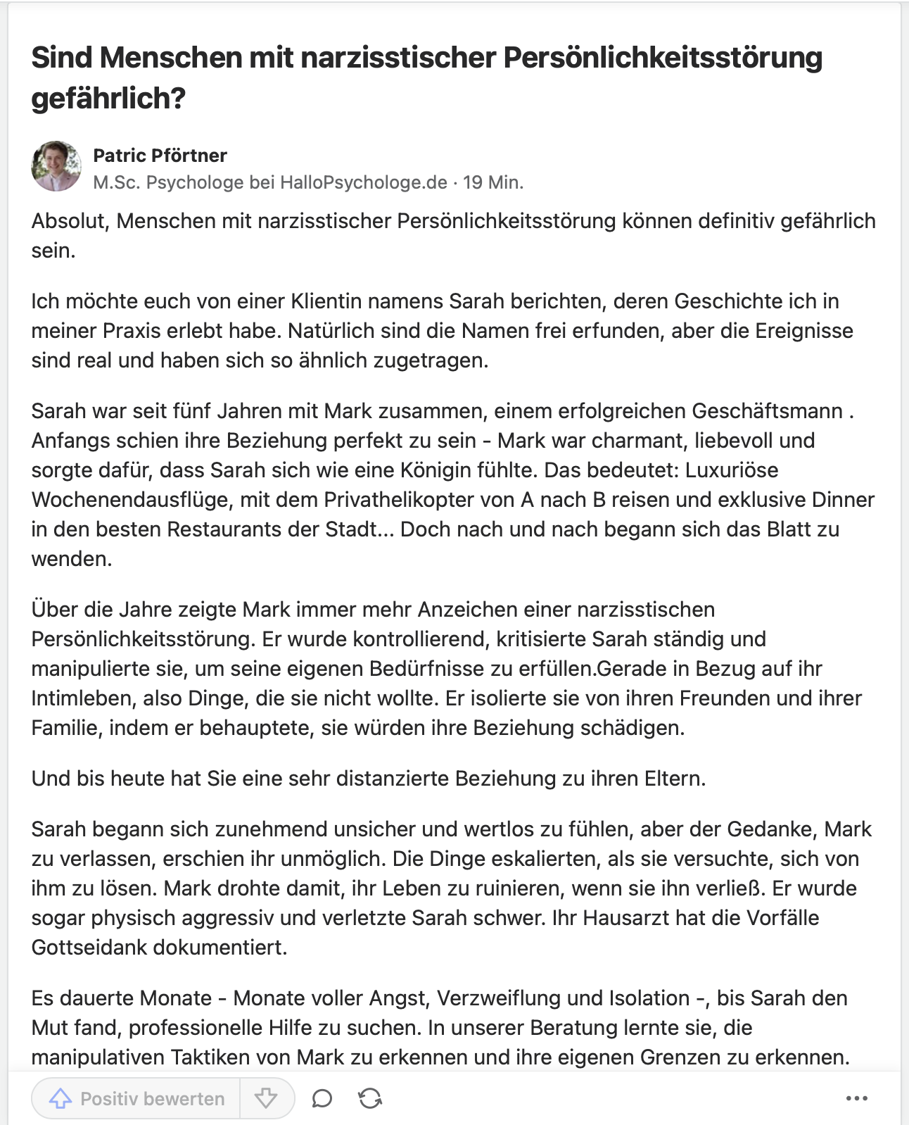 Meine Antwort auf Quora.